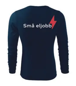 Sweatshirt black 2 color print